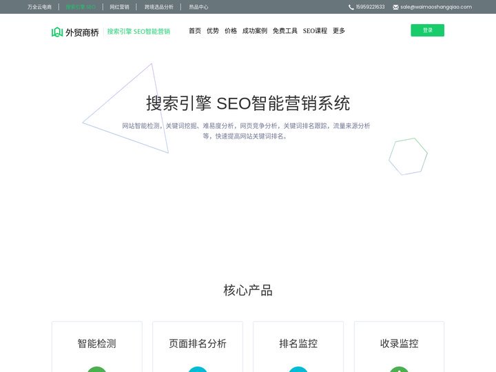 外贸商桥 - 专注外贸推广, 英文SEO, Googles搜索引擎优化