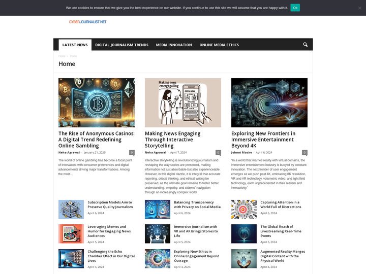 CyberJournalist.net: Leading Digital News & Journalism Insig
