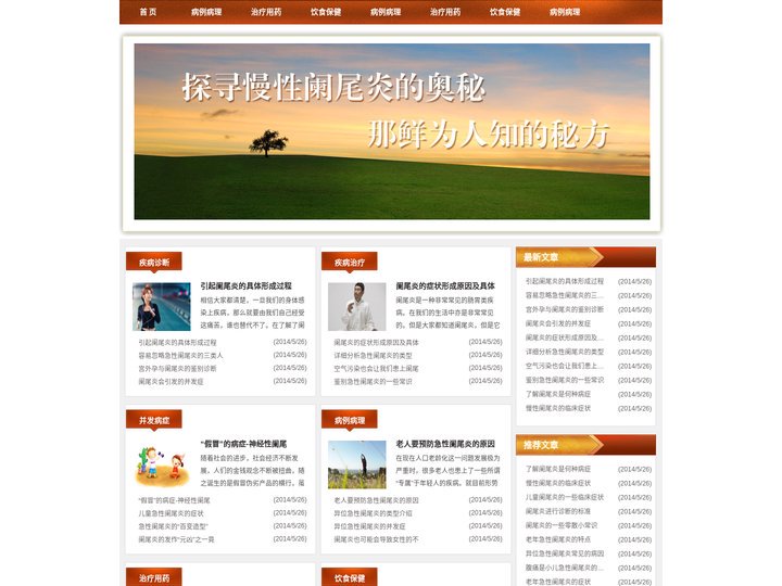 慢性阑尾炎