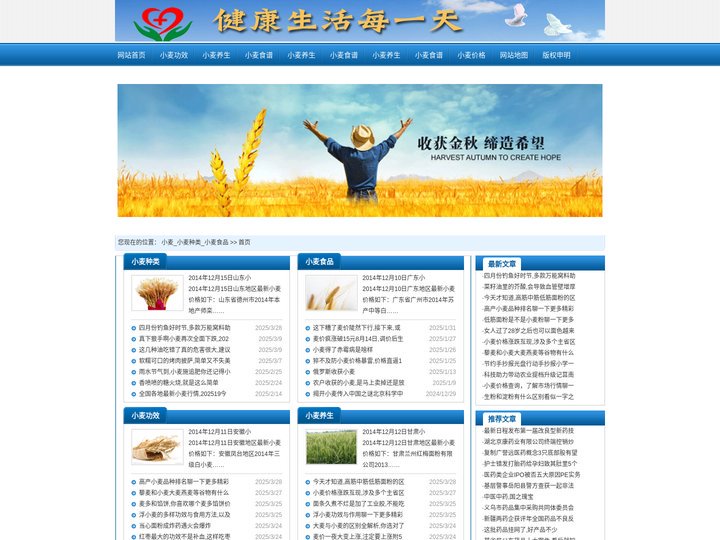小麦_小麦种类_小麦食品