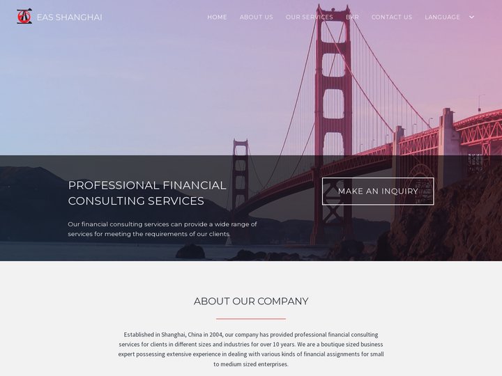 EAS Consulting Services (Shanghai) Limited | 衛亞管理諮詢（上海）有限公司