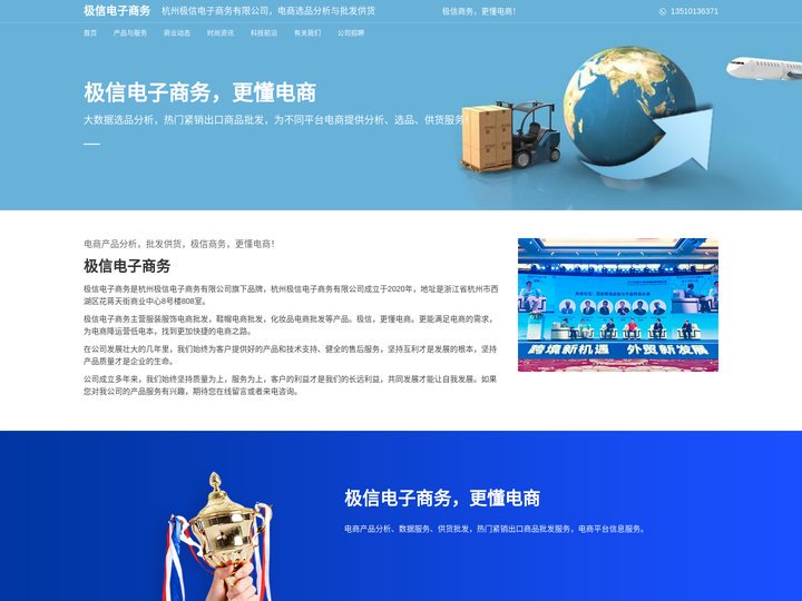 极信电子商务，更懂电商!