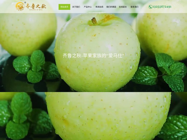 齐鲁之秋-荣成盛兴农产品有限公司-威海红富士苹果|维纳斯黄金苹果|青卿翠苹果|威海苹果