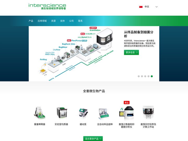 微生物产品和解决方案 | INTERSCIENCE