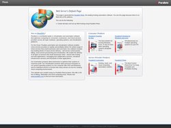 Default Parallels Plesk Page