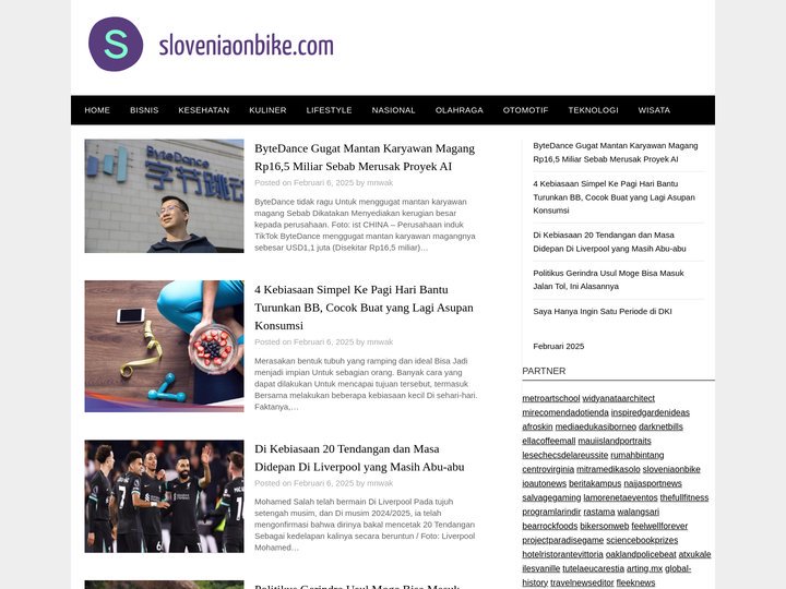 Sloveniaonbike - Portal Berita Terlengkap Paling Panas Dari