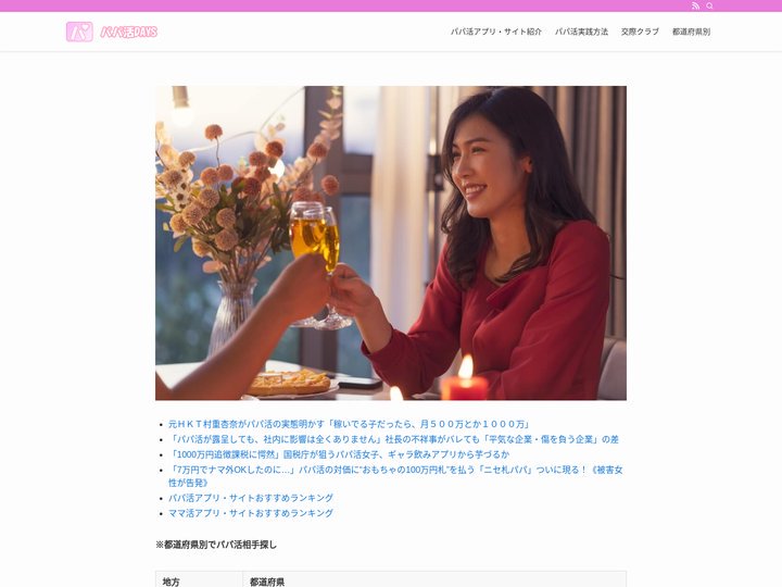 【パパ活DAYS】毎日を豊かにするp活ニュース