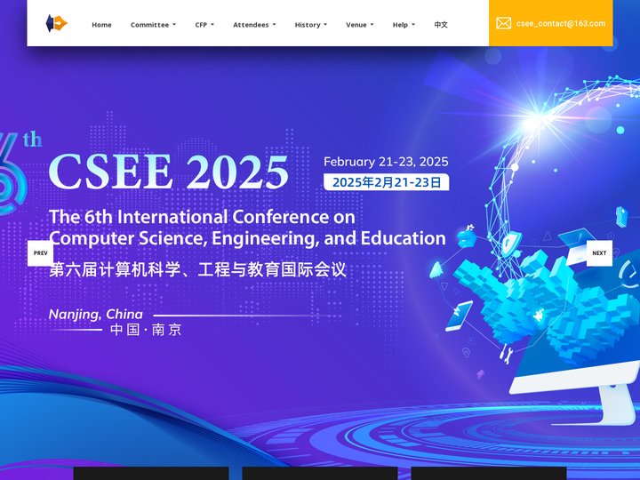 The 6th CSEE 2025 | Computer Science, Engineering and Educat