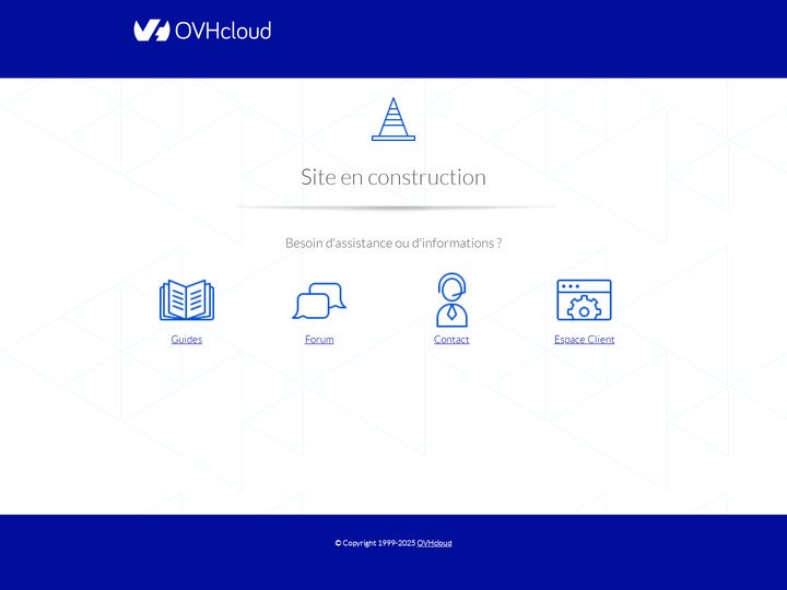 Site en construction