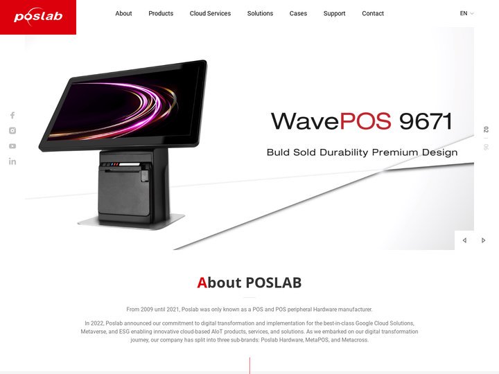 POSLAB Technology Corp.,｜威霸科技股份有限公司