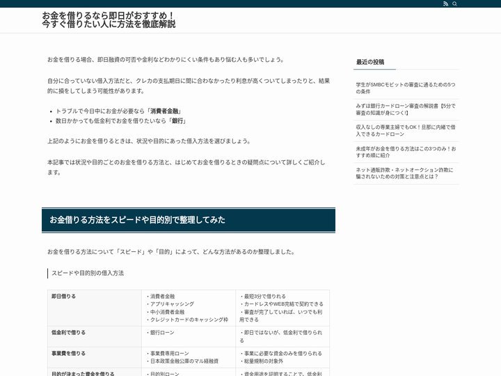 お金を借りるなら即日がおすすめ！今すぐ借りたい人に方法を徹底解説