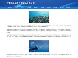 甘德县纸尼铁合金制品股份公司-官网