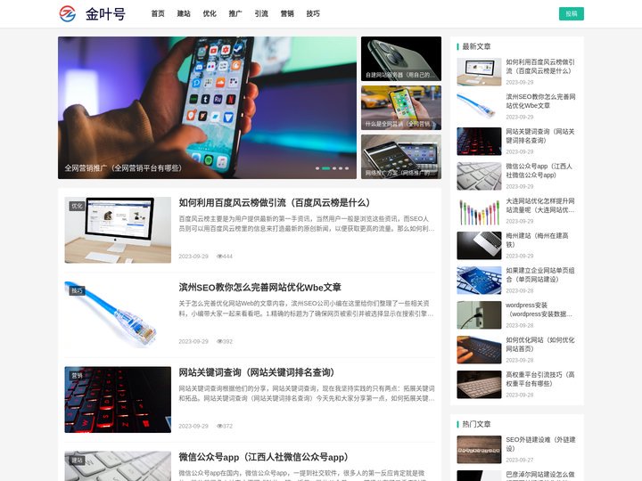 三石的圈子 自建网站_全网营销_推广方式方案-金叶号