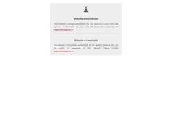 Website onbereikbaar / Website unreachable