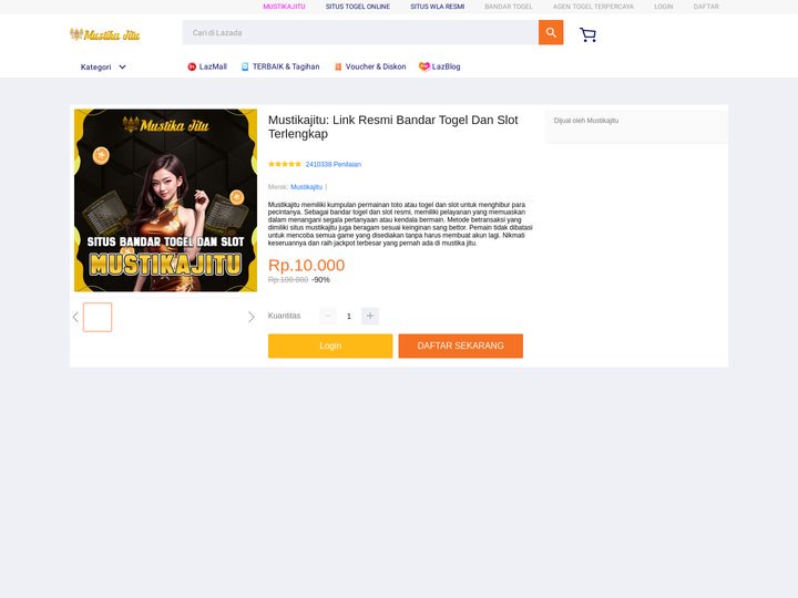 Mustikajitu: Link Resmi Bandar Togel Dan Slot Terlengkap