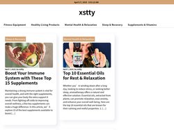 Health & Wellness Product Recommendations