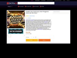 Dota88: Situs Terpercaya untuk Penggemar Game dan Slot Gacor