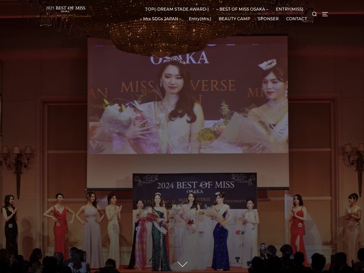 ベストオブミス大阪 – BEST OF MISS OSAKA – – ベストオブミス大阪大会のオフィシャルサイトです。ミ