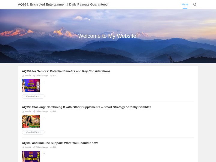 AQ999: Encrypted Entertainment | Daily Payouts Guaranteed!