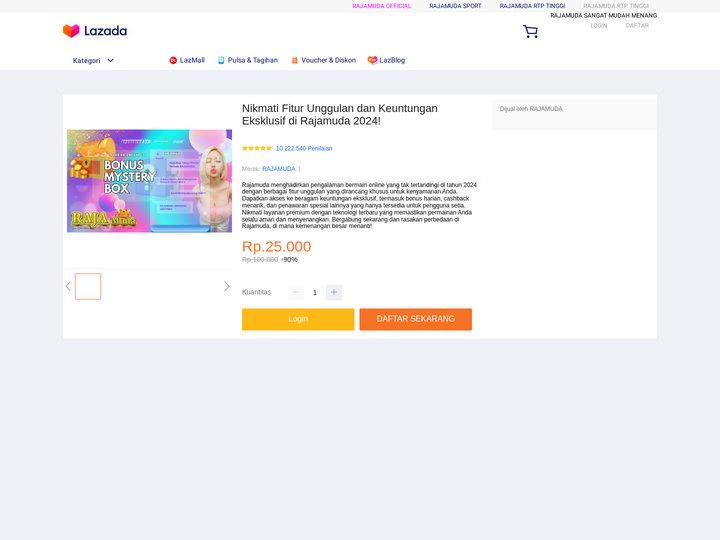 Nikmati Fitur Unggulan dan Keuntungan Eksklusif di Rajamuda