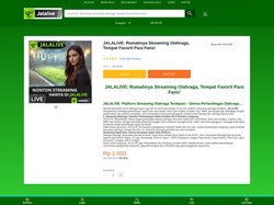 JALALIVE: Rumahnya Streaming Olahraga, Tempat Favorit Para F