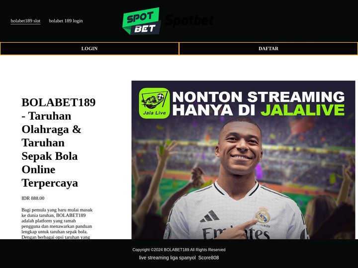 BOLABET189 - Taruhan Olahraga & Taruhan Sepak Bola Online Te