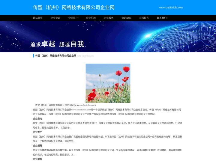 传盟（杭州）网络技术有限公司企业网_传盟（杭州）网络技术有限公司企业信息查询_传盟（杭州）网络技术有限公司企业服务网