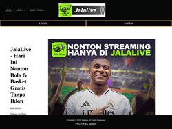 JalaLive - Hari Ini Nonton Bola & Basket Gratis Tanpa Iklan