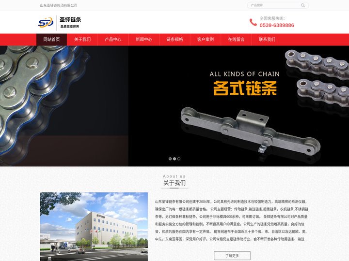 链条厂_山东圣铎链传动有限公司