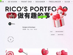 设计师 Rico 的个人网站 - Rico 的设计漫想 - Ricocc Rico'site