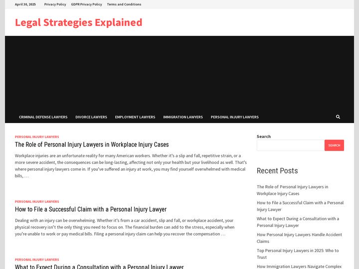 Legal Strategies Explained