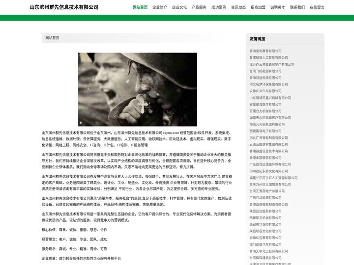 山东滨州群先信息技术有限公司 - 首页
