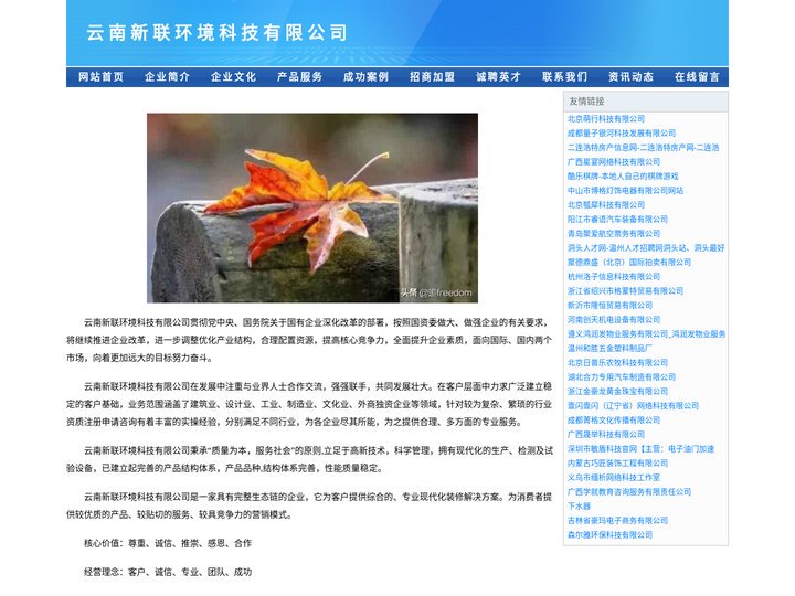 云南新联环境科技有限公司-云南新联环境科技有限公司