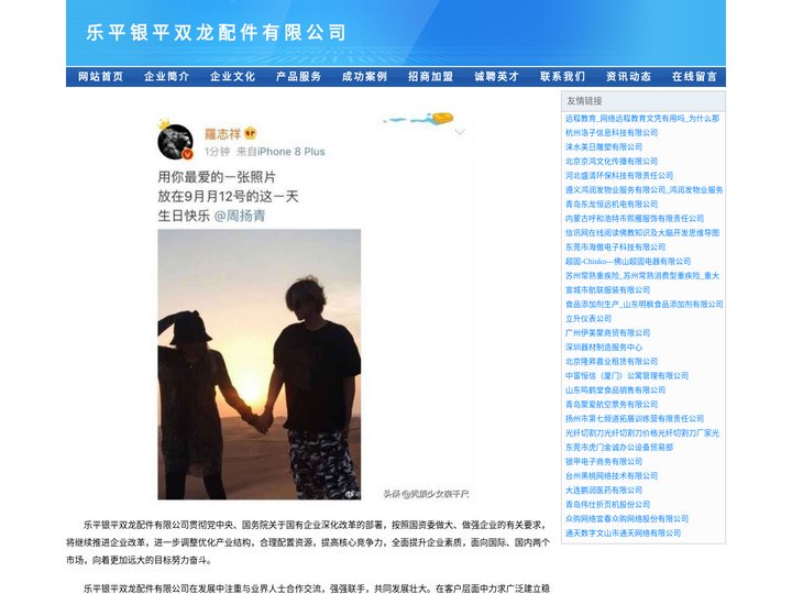 乐平银平双龙配件有限公司