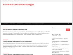 E-Commerce Growth Strategies