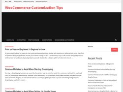 WooCommerce Customization Tips