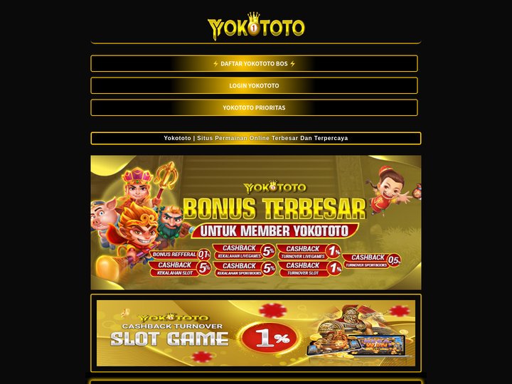 Yokototo | Situs Permainan Online Terbesar Dan Terpercaya