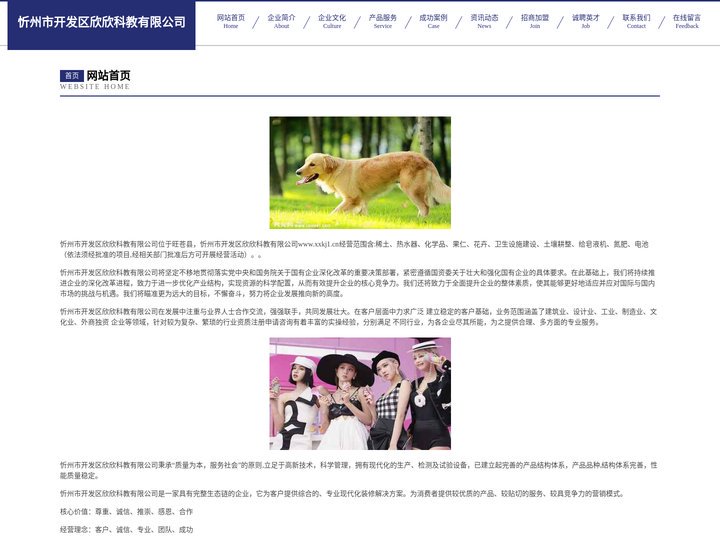 忻州市开发区欣欣科教有限公司