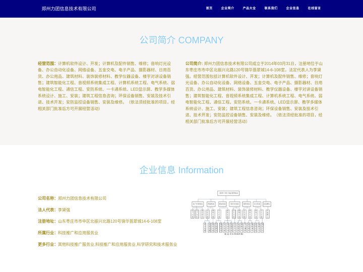 网络系统设计和开发 郑州力团信息技术有限公司