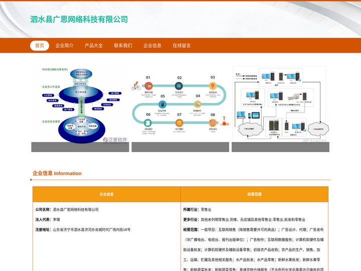 泗水县广思网络科技有限公司，系统定制开发，小程序定制开发