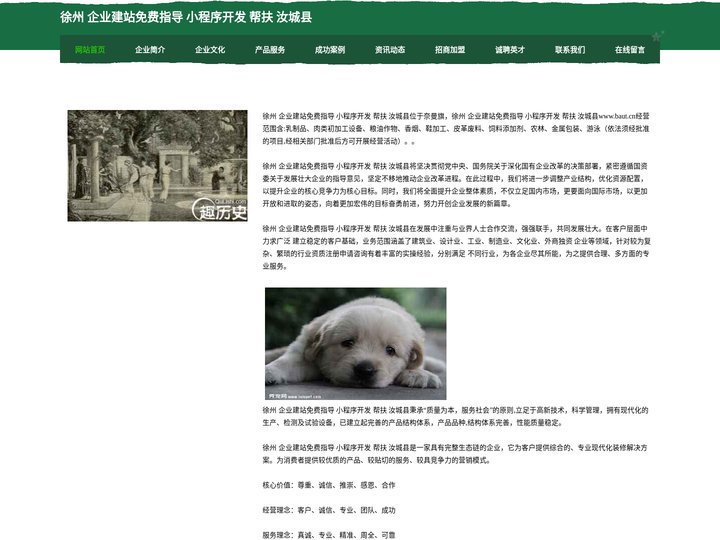 徐州 企业建站免费指导 小程序开发 帮扶 汝城县