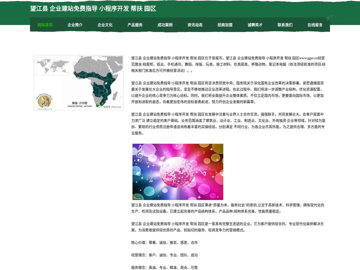 望江县 企业建站免费指导 小程序开发 帮扶 园区