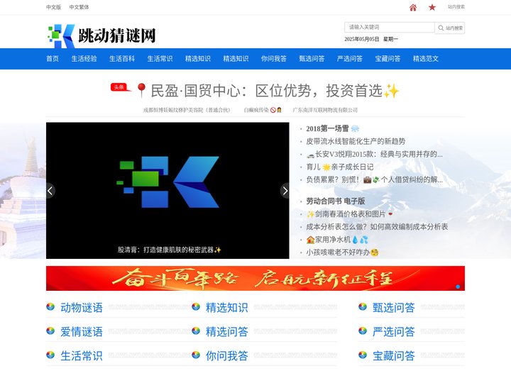 跳动猜谜网