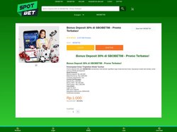 Bonus Deposit 30% di SBOBET88 - Promo Terbatas!