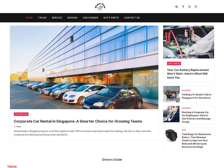 Drivers Guide | Truck Services, Auto Parts, and Car Garage -