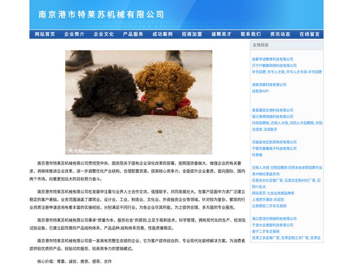 南京港市特莱苏机械有限公司