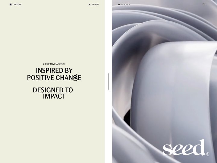 Seed | Creative Agency & Talent Platform Driving Positive Ch