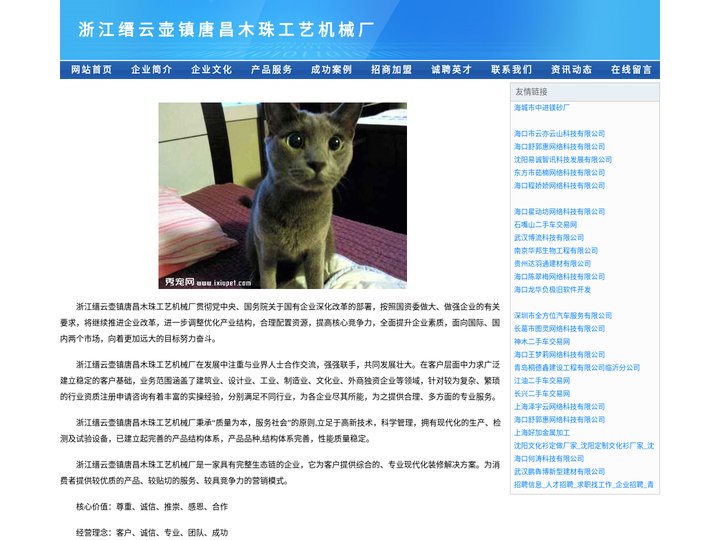 浙江缙云壶镇唐昌木珠工艺机械厂