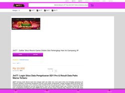 Jnt77: Login Situs Data Pengeluaran SDY Pro & Result Data Pa