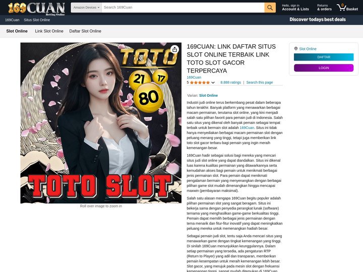 169CUAN: LINK DAFTAR SITUS SLOT ONLINE TERBAIK LINK TOTO SLO